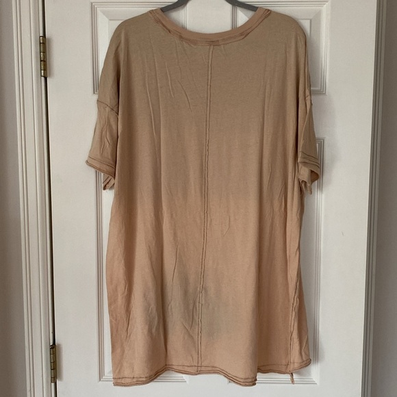 Free People Movement Take It Easy Oversized Tunic Tee - Picture 8 of 9